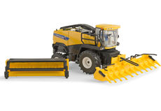 NEW HOLLAND FR850 SP FORAGE HARVESTER with pick-up & corn heads