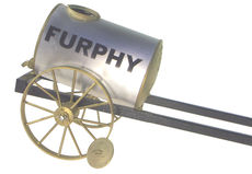FURPHY WATER TANK  HORSE DRAWN