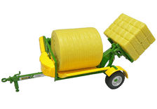 HUSTLER X5000 CHAINLESS BALE FEEDER with TWO BALES