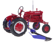 IH FARMALL CUB with Mid Mounted Mower    High detail