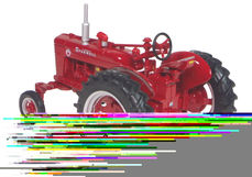 IH FARMALL SUPER M TRACTOR with wide front axle   Prestige Series