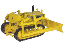 IH TD14 BULLDOZER Yellow  metal tracks