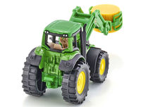 JOHN DEERE 69207420 Style TRACTOR with FRONT BALE LOADER Soft Hands
