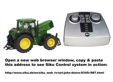 JOHN DEERE 6920S TRACTOR   with remote control by Siku Control