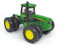 JOHN DEERE 8450 4WD TRACTOR with DUALS