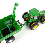 JOHN DEERE 8R340 WITH CHASER BIN 