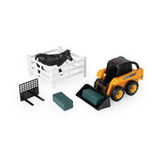 JOHN DEERE BIG FARM HOBBY SET BOBCATHAYCOWFENCE