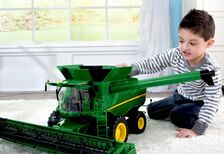 JOHN DEERE S690 HEADER with GRAIN FRONT +amp 12 ROW CORN FRONT  Big Farm series