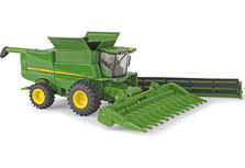 JOHN DEERE S790 HEADER w 30Ft GRAIN + 10 ROW CORN FRONTS