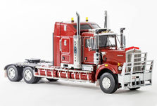 KENWORTH C509 PRIME MOVER revised version whitered burgundy   Very detailed