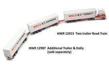 KENWORTH K100 ROAD TRAIN with 2 PANTECH TRAILERS  BULLS NT EXPRESS