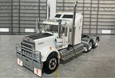 KENWORTH W900 whitered whiteblack whitemetblue  spider wheels