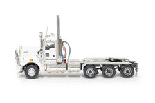 KENWORTH WHITE WITH BLACK CHASSIS  C509 DAY CAB TRI DRIVE PRIME MOVER 