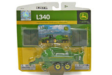 L340 BIG SQUARE BALER with 4 Bales