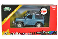 LAND ROVER DEFENDER 90 HARDTOP with ROOF RACK