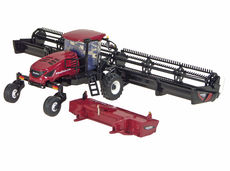 MACDON M1240 SELF PROPELLED WINDROWER with two heads  High Detail