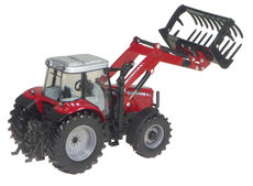 MASSEY FERGUSON 6480 TRACTOR with FRONT LOADER