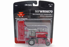 MASSEY FERGUSON HESSTON WR9870 SELF PROPELLED WINDROWER