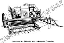 MURRAY PARKER SKETCH (mounted) - SUNSHINE No. 2 HEADER