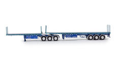 Mactrans Heavy Haulage Freightliner Flat Top B Double Set