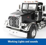 Peterbilt Truck with Grain Trailer