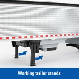 Peterbilt Truck with Grain Trailer