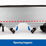 Peterbilt Truck with Grain Trailer