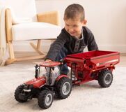 Puma 215 with Grain Cart  Big Farm