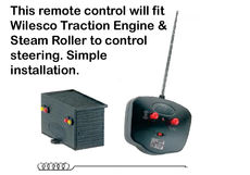 WILESCO REMOTE CONTROL for TRACTION ENGINE or STEAM ROLLER