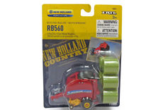 ROLL BELT 560 ROUND BALER with 6 BALES