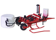 RW 1400 ROUND BALE WRAPPER   very detailed