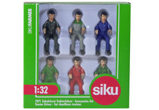 SIKU TRACTOR DRIVERS   Set of 6