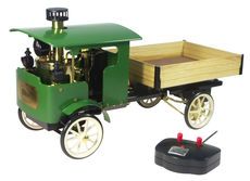 WILESCO STEAM LORRY with Remote Control Steering