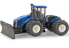 NEW HOLLAND T9.645 4WD TRACTOR with DUALS and FRONT BLADE