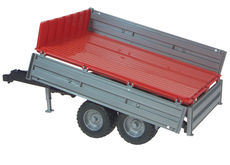 TANDEM AXLE DROP SIDE TIPPING TRAILER