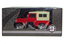 TOYOTA 1967 LANDCRUISER FJ40 CANVAS TOP red  detailed model