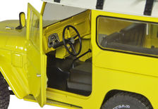 TOYOTA 1967 LANDCRUISER FJ40 HARDTOP yellow  detailed model
