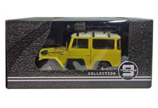 TOYOTA 1967 LANDCRUISER FJ40 HARDTOP yellow  detailed model