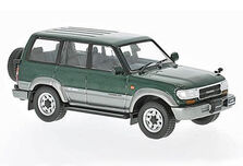 TOYOTA LANDCRUISER 80 SERIES 4WD WAGON 1992   green/silver