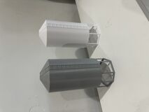 WHITE SILO 164 SCALE 3D PRINTED 