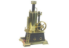 WILESCO STEAM BOILERENGINE 500cc Double Acting Vertical brassblack