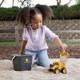 Yellow Dump Truck  15cm Sand Pit Bucket Set