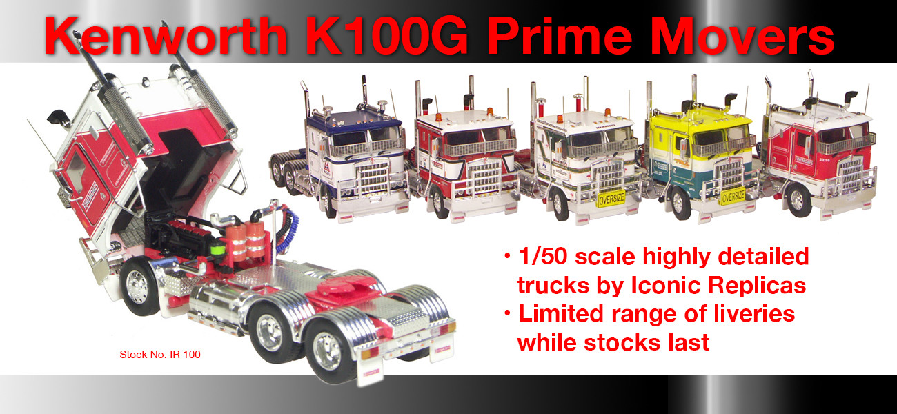 Kenworth K100G prime movers