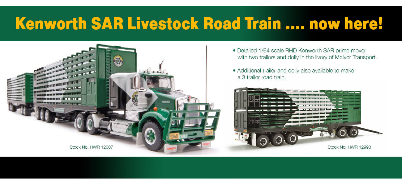 Kenworth SAR cattle truck road train   Collector M_25